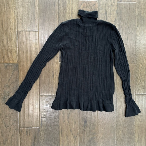 Tape Measure Turtle Neck Long Sleeve - Picture 7 of 11